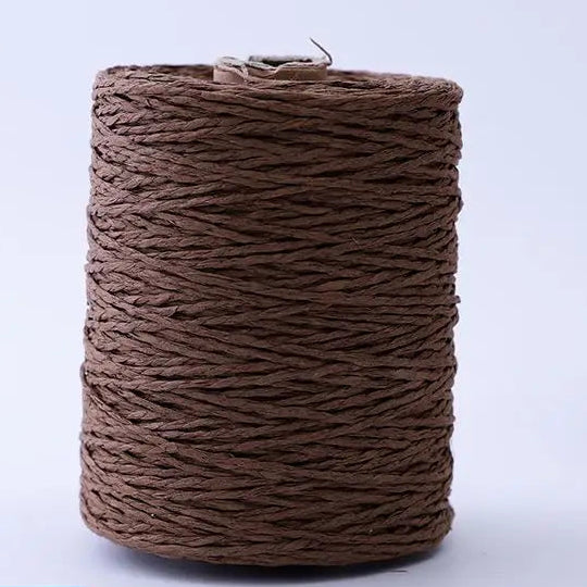 Raffia Yarn for Crochet & Knitting – 150g (5.3 oz) Roll