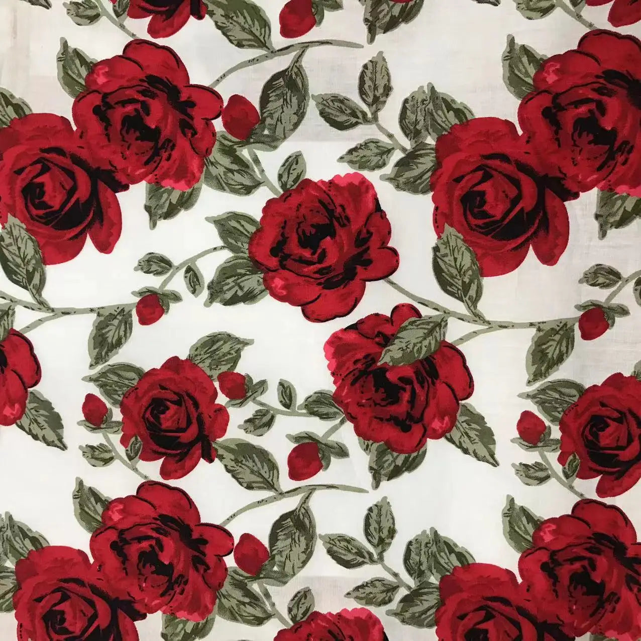 Fabric - 40 Precut Strips (6.35 X 49.78 cm) for Quilting And Sewing, 20 Floral Prints Assortment, 100% Material,