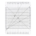Slotted Acrylic Fabric Strip Cutting Ruler – Quilting Patchwork Template for Precise Strip Cuts