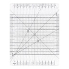 Slotted Acrylic Fabric Strip Cutting Ruler — Quilting & Patchwork Template