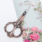 Tijeras de Costura y Manualidades Estilo Vintage – Acero Inoxidable Decorativo, 11,4 cm