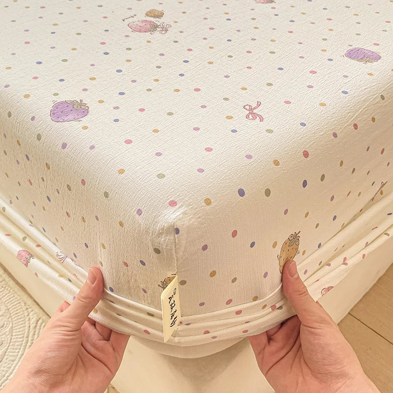 Polyester Microfiber Fitted Sheet Sets – 2-Piece or 3-Piece