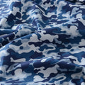 Camouflage Print 100% Cotton Fabric – 145cm Wide, Sold by the Meter – Desert, Ocean & Forest Camo for Clothing & DIY