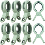 Pinzas de playa/para acolchar – Pinzas de ropa de plástico grandes, resistentes al viento y reutilizables para mantas, toallas y telas