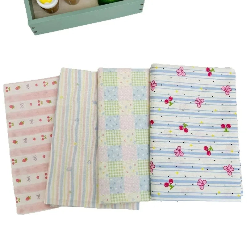 Fresh & Elegant Floral Printed 100% Cotton Fabric — By the 1/2, 1, or 2 Yard