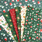 Christmas Holiday Print Fabric – 100% Polyester, 50cm x 150cm