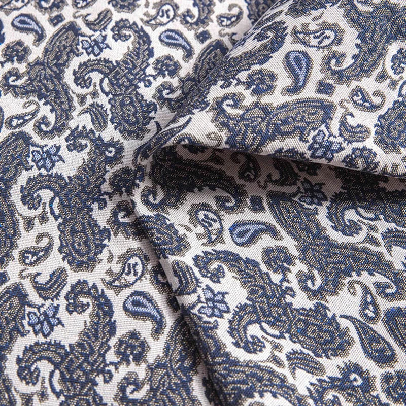 Thickened Ethnic Print Linen Cotton Fabric | 150cm Wide | 0.5m–3m | Curtain, Tablecloth & DIY