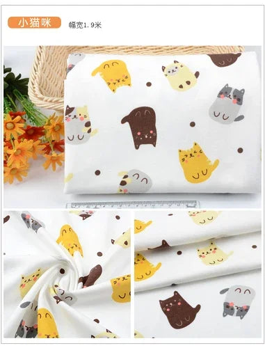 Fabric - 40 Precut Strips (6.35 X 49.78 cm) for Quilting And Sewing, 20 Floral Prints Assortment, 100% Material,