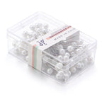 100-Piece Color Ball Head Sewing Pins — Stainless Steel Quilting & Fabric Pins