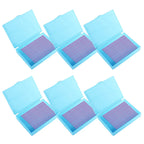 Juego de 6 bandejas para perforación y caja de almacenamiento para pintura de diamante – Organizador de cuentas 2 en 1 para manualidades DIY