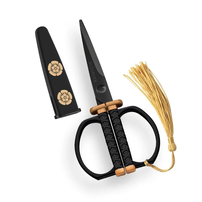 M219 Vintage Stainless Steel Embroidery Scissors – Silvery, Golden & Black
