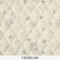 Rabbit & Tree Print Corduroy Fabric – 150cm Wide, Quilted Cotton Blend, 0.5m / 1m / 2m