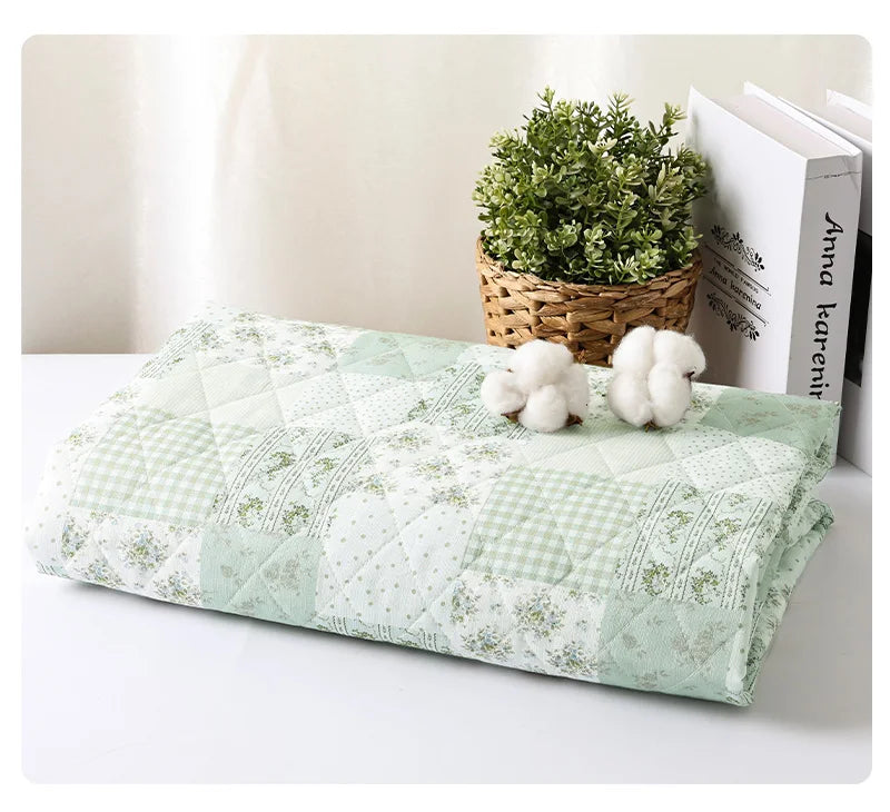 French Floral Quilted Cotton Fabric – 145cm Wide, Winter Jacket & Quilt Fabric
