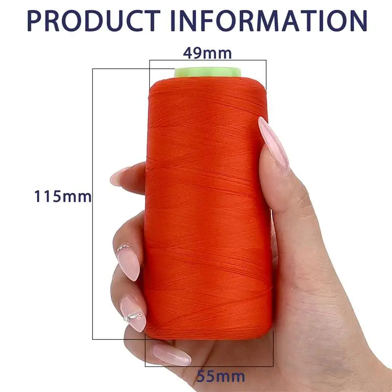 Hilo elástico de nailon para coser – 100D/2, 2743 m | Gran elasticidad