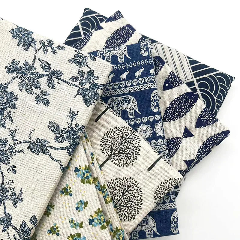 Fabric - 40 Precut Strips (6.35 X 49.78 cm) for Quilting And Sewing, 20 Floral Prints Assortment, 100% Material,