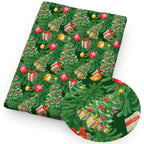 Christmas Patchwork Print Fabric – 50x145cm, Multiple Fabric Types