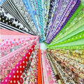 200-Piece Fabric Squares Bundle – 10×10cm Precut Squares for Quilting, Patchwork & Scrapbooking