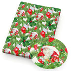 Christmas Patchwork Print Fabric – 50x145cm, Multiple Fabric Types