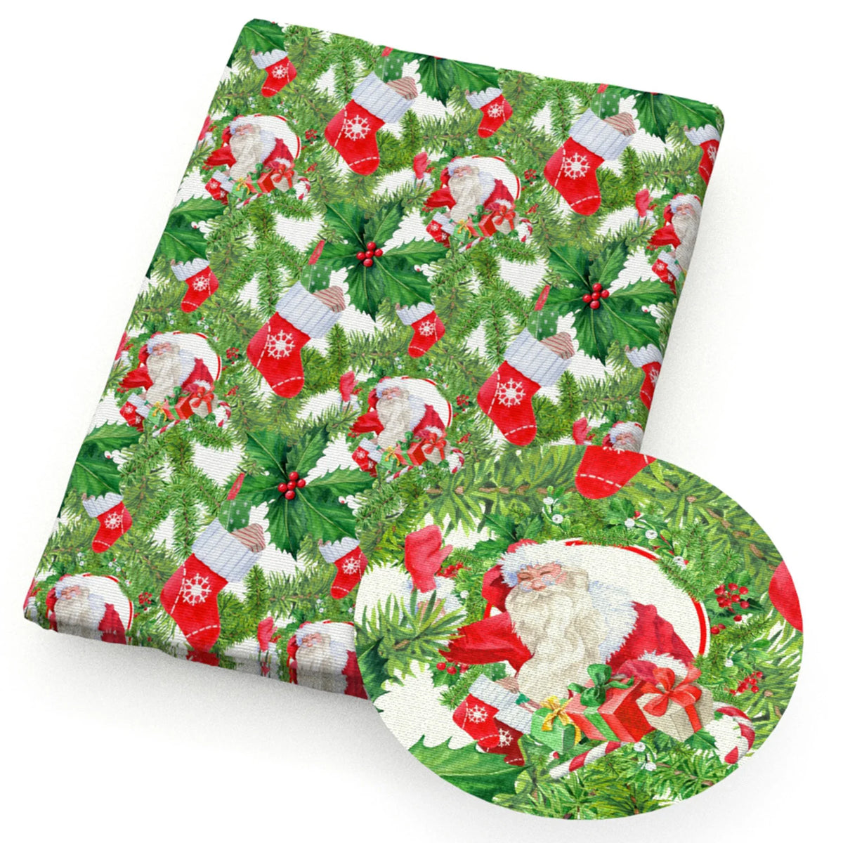 Tela Estampada Navidad Patchwork – 50x145cm, Varios Tipos de Tela