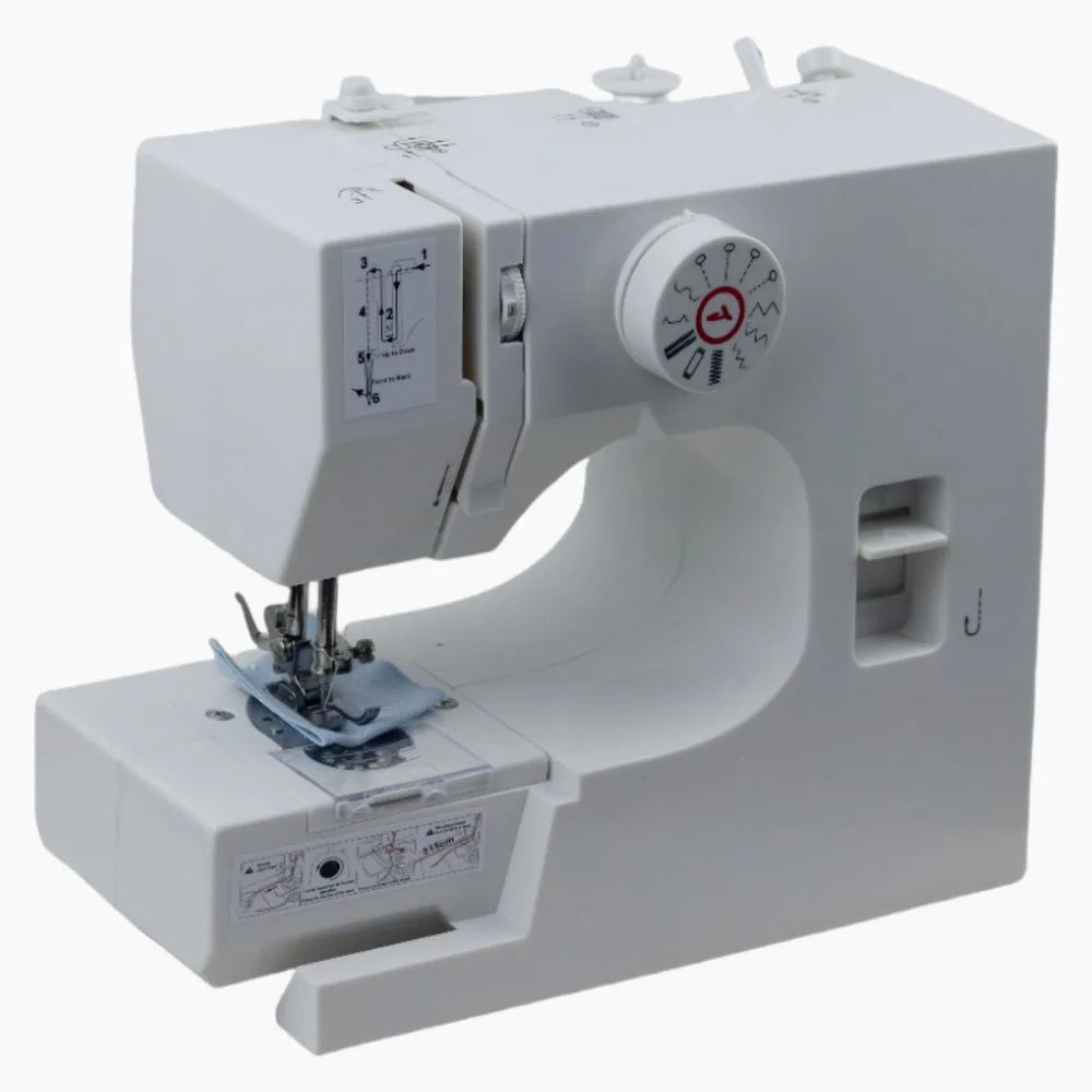 825 Semi-Auto Electric Sewing Machine – 12 Stitches, Beginner Friendly, All Fabrics