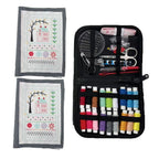 Kit de Libro de Puntos de Bordado para Principiantes – Set Todo en Uno con Hilos, Agujas y Estuche con Cremallera