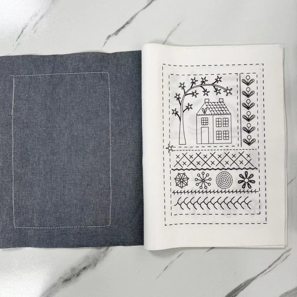 Embroidery Stitch Guide Book — Canvas Reference for Beginners & Hobbyists