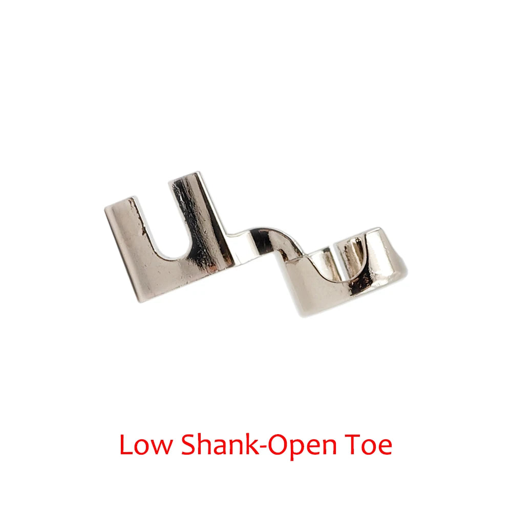 Free-Motion Quilting Ruler Presser Foot – Low & High Shank Metal | Domestic Sewing Machine Quilting & Embroidery