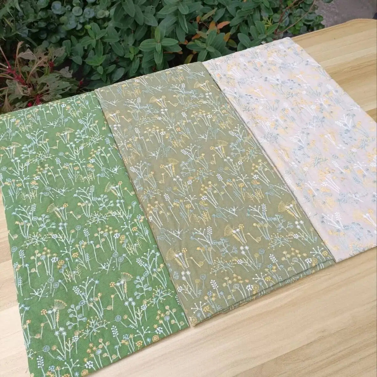 Heavy Floral Embroidery Brocade Fabric – 145 cm Wide (57 in)