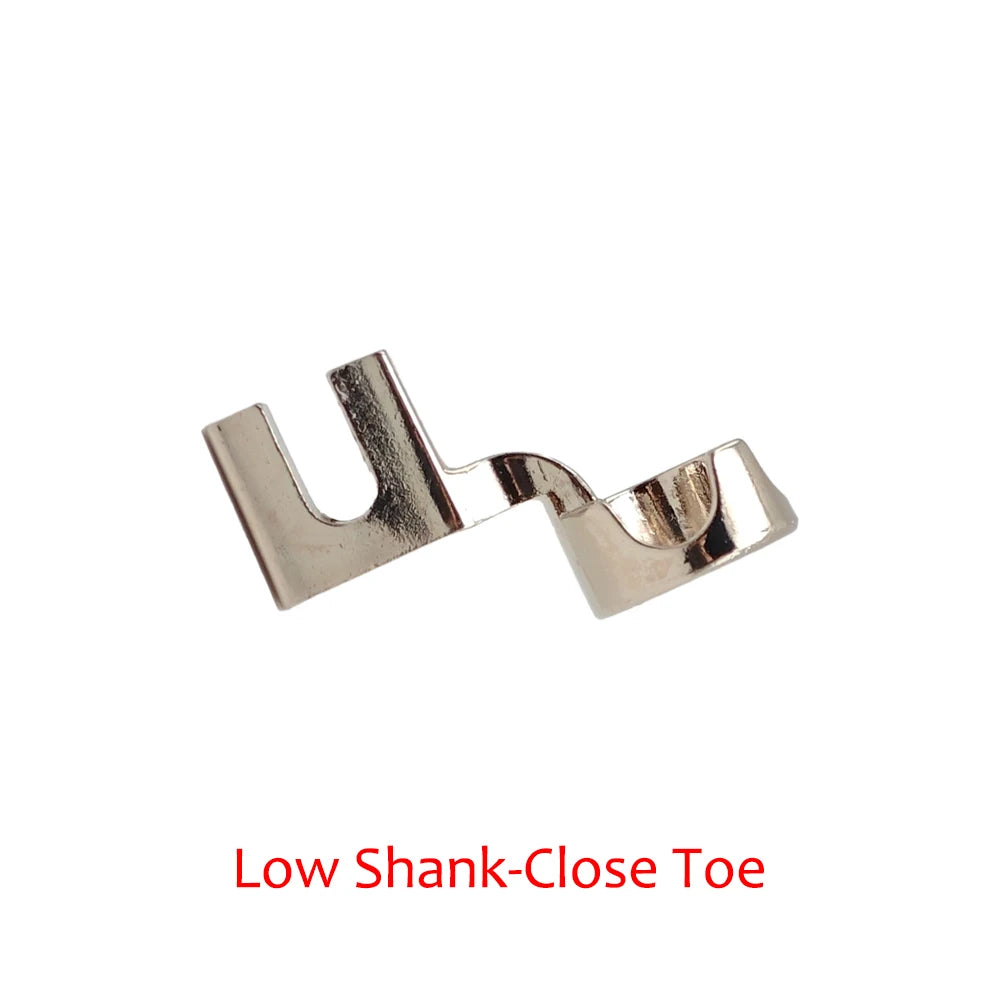 Free-Motion Quilting Ruler Presser Foot – Low & High Shank Metal | Domestic Sewing Machine Quilting & Embroidery