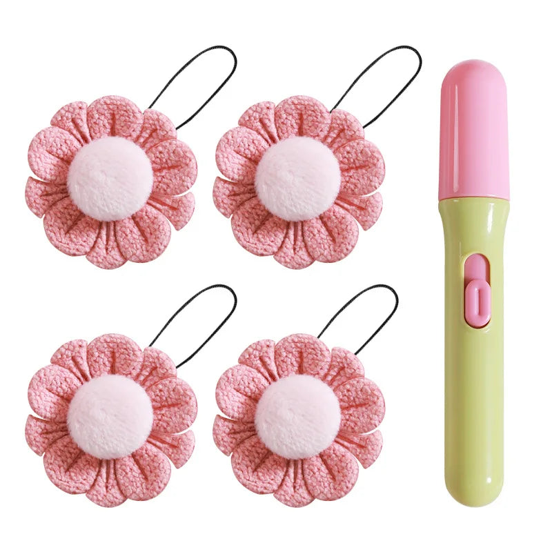 Sunflower Duvet Fasteners – Clip-Lock Bedding Holders (Set of 4)