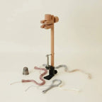 Beechwood Table-Clamp Embroidery Stand – 360° Rotating