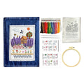Embroidery Book for Beginners — 90+ Patterns with Reusable Fabric