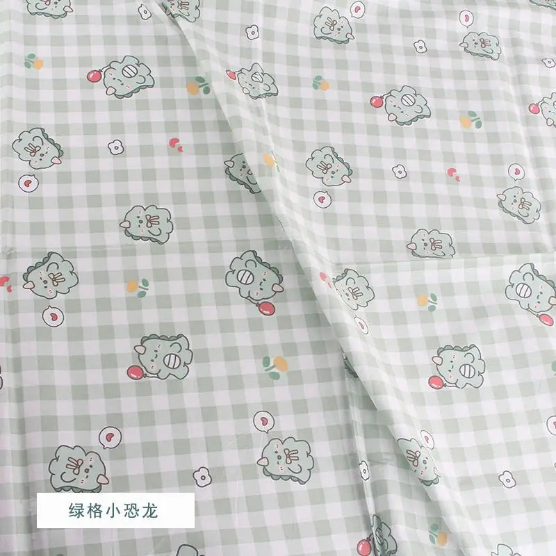 Pure Cotton AB Face Fabric – Cartoon Printed for Baby & Children's Clothing, Bedding & Quilting