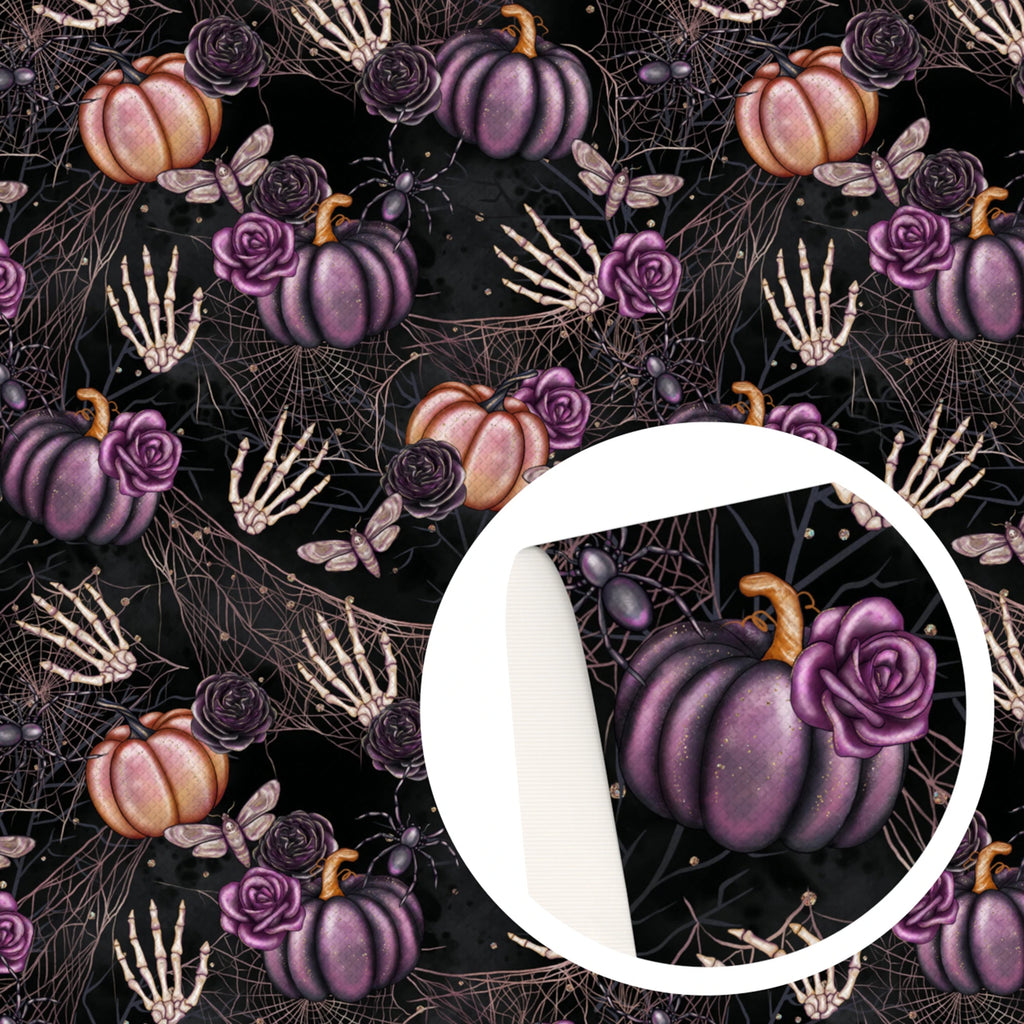Tela estampada de Halloween y gótica novedosa – Cortada a pedido | 50×145cm (19.7"×57") | Satén, Algodón y Tejido de punto