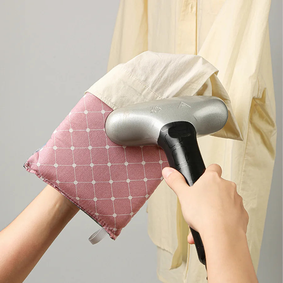 Handheld Ironing Board Glove – Mini Pressing Tray | Heat-Resistant Ironing Mitt for Sewing, Quilting & Home Use
