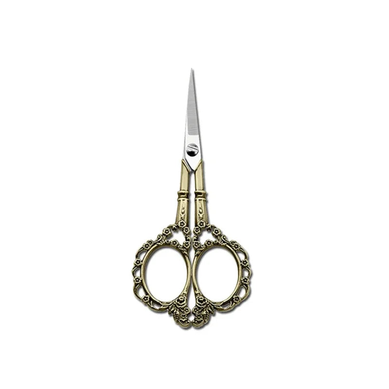 Tijeras de sastre retro – Tijeras de bordar y coser de acero inoxidable | Unidad individual, paquete de 3 y paquete de 6