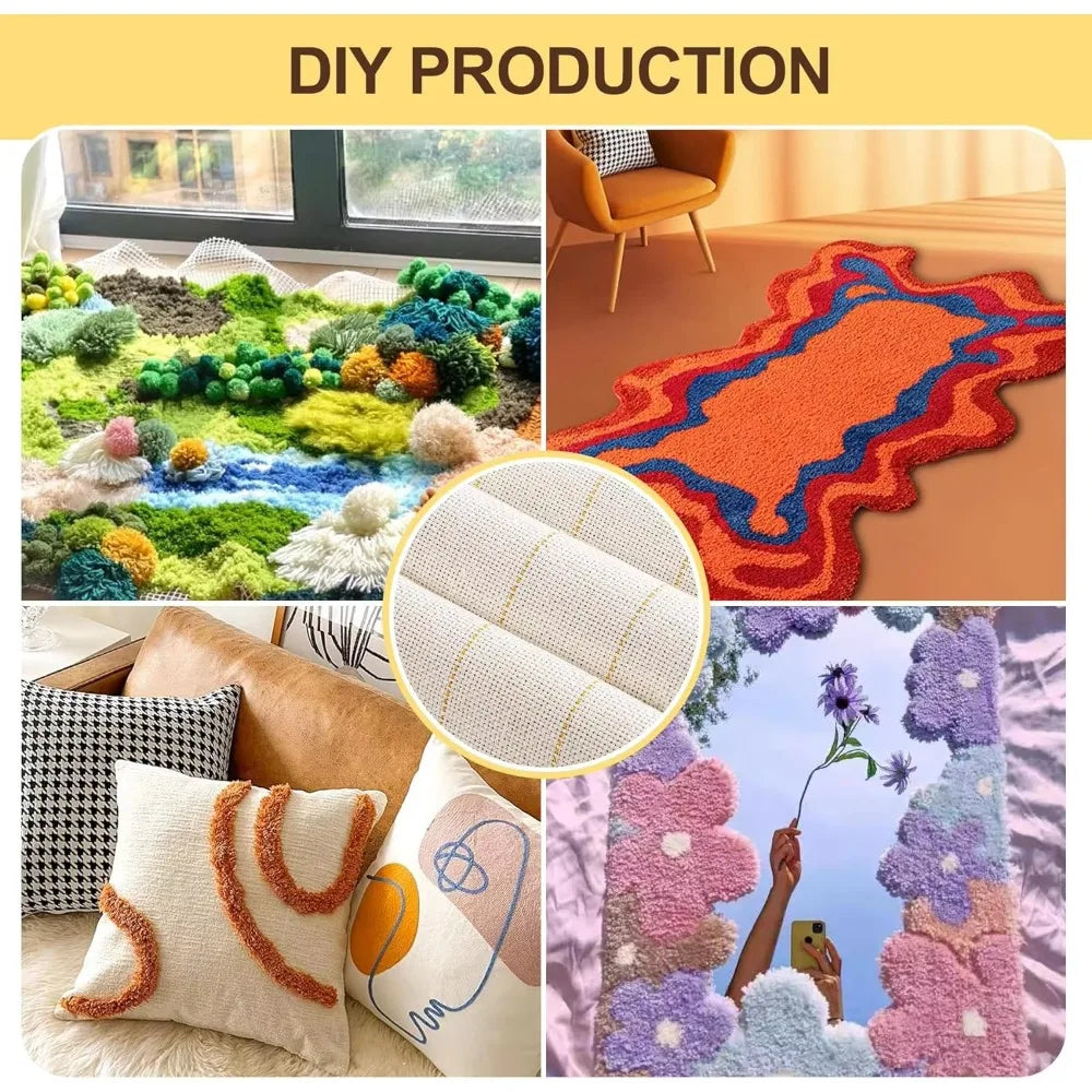 Tufting Cloth & Rug Backing Fabric – Multiple Sizes & Options
