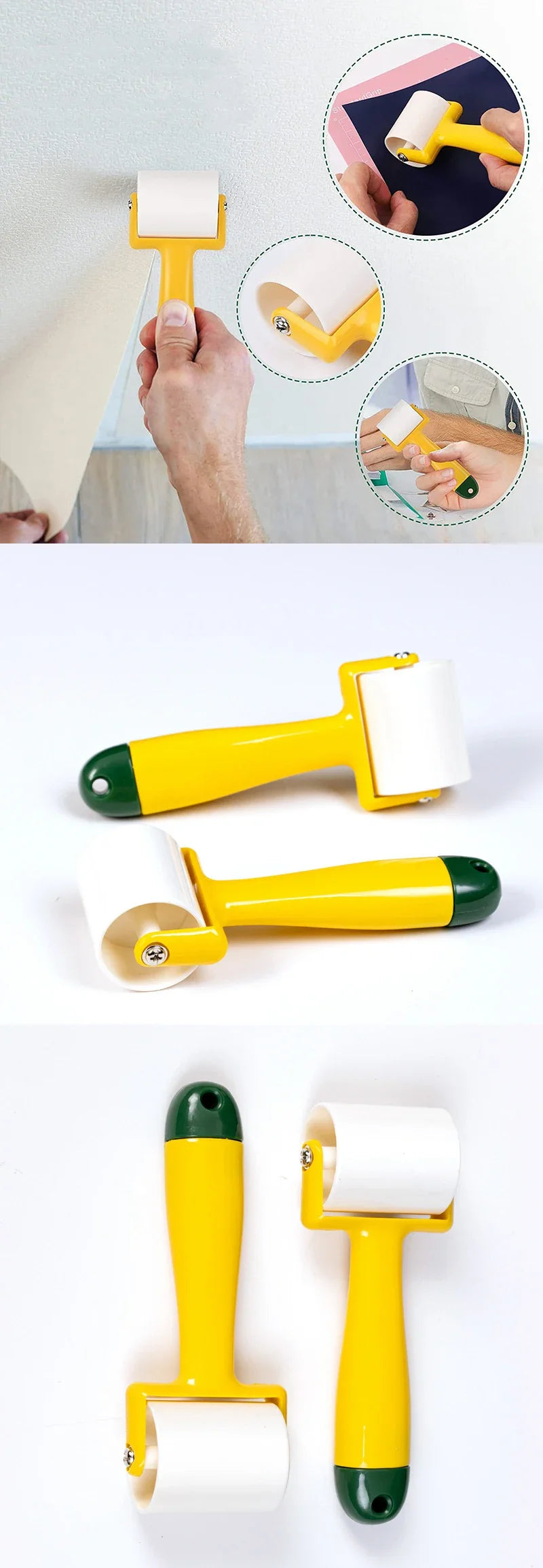 Seam Roller Quilting Press Wheel – Ergonomic No-Heat Seam Pressing Tool