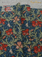 145cm Floral Cotton Poplin Fabric, 50cm Piece