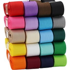 Solid-Color Polyester Ribbon – 10-Meter Roll