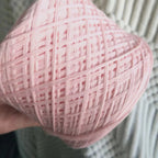 Cotton Yarn Thread for Knitting, Non-Bleached, Raw Algodon Line, Baby, Children's DIY, Handknitting, Scarf Sweaters, 500g/Ball