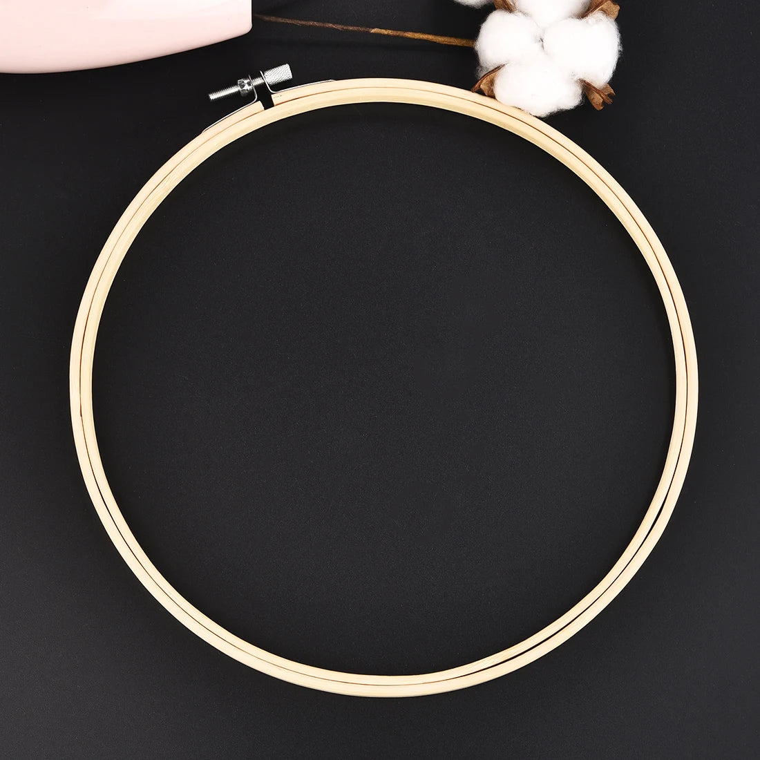 Bamboo Embroidery Hoop – 8 Round Sizes