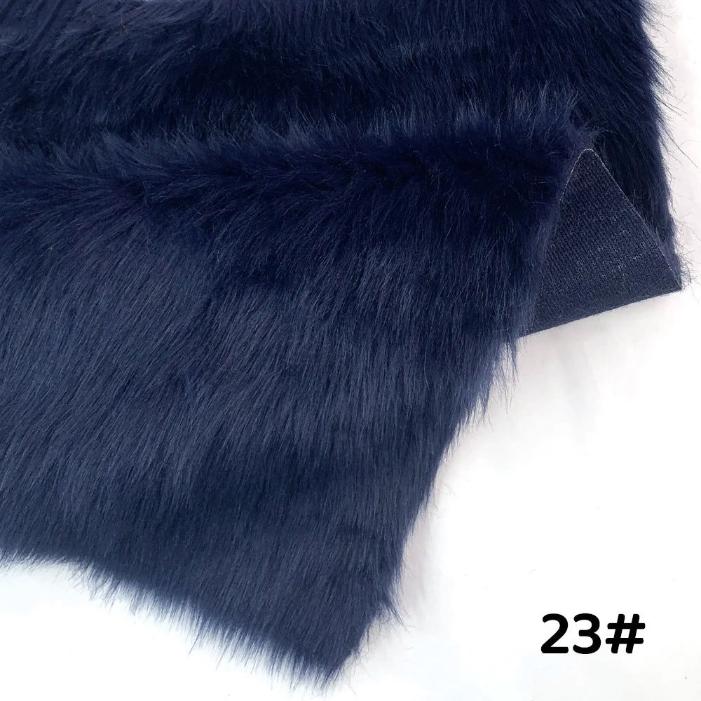 Tela de Pelo Sintético de 2.5cm de Largo – 30x50cm, Cosplay & Fursuit, 23 Colores