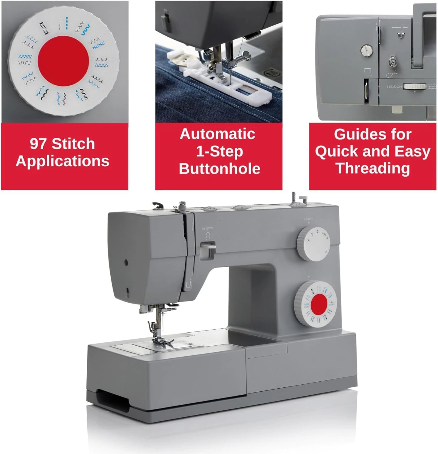 Portable Electric Overlock Sewing Machine – High Speed, Multi-Purpose, Singer-Compatible