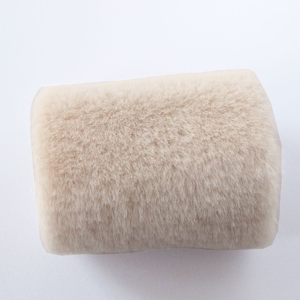 Soft Faux Fur Plush Fabric – 100% Polyester, 165cm Wide – For Apparel, Toys, Quilting & Winter Crafts