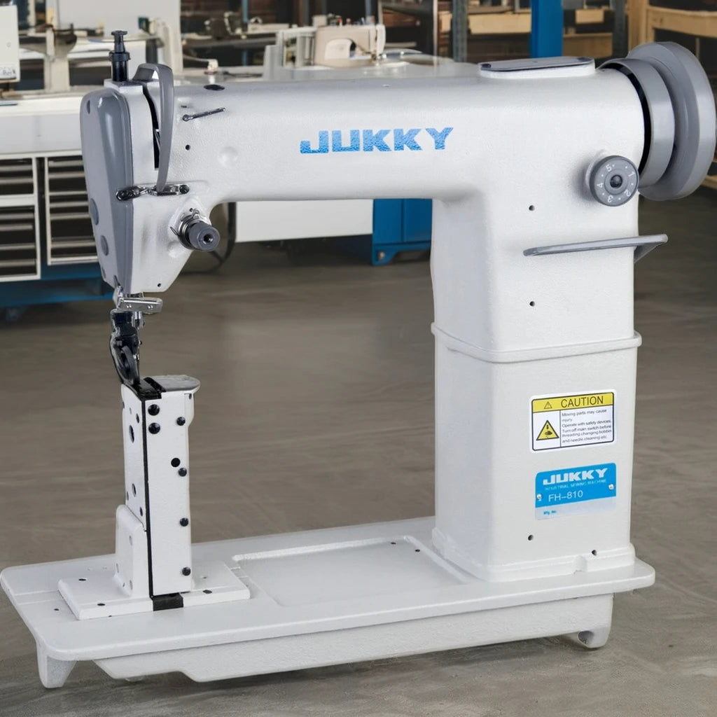 JUKKY JK-810 Post-Bed Single Needle Lockstitch Industrial Sewing Machine | Leather & Shoes