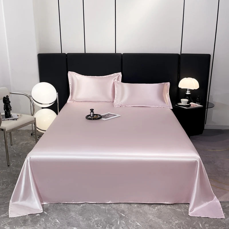 Polyester Flat Bed Sheets – 1-Piece or 3-Piece Sets