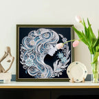 Special Shape Diamond Art Painting Kit – DIY 5D Crystal Mosaic | 30x30cm | Home Wall Décor & Gift