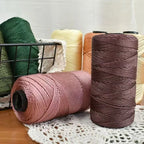 Summer Ice Silk Crochet Yarn – 1.5mm, 200m | 20 Colors