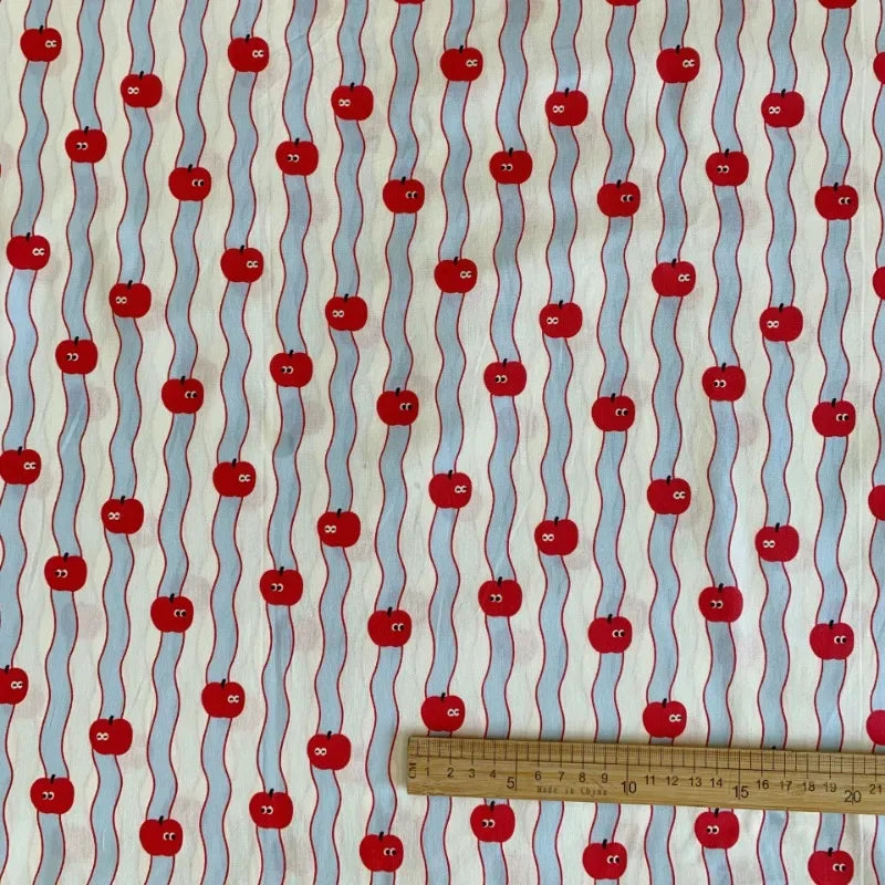 Whimsical Cartoon Print Cotton Fabric – Fun Prints for Quilts & Kids' Sewing | 0.5, 1 & 2 Yard Cuts
